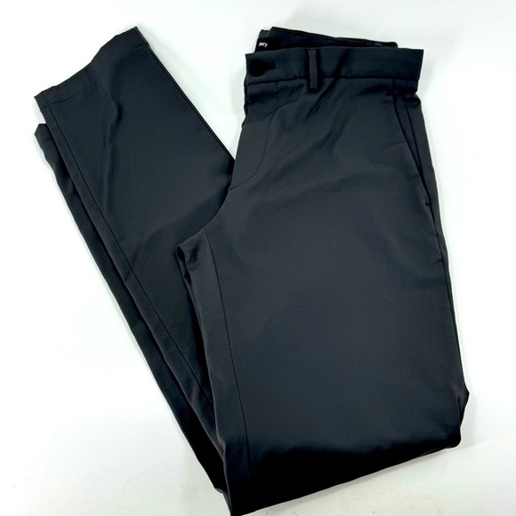 Theory Zaine Straight Leg Trousers/ Pants - Picture 4 of 13